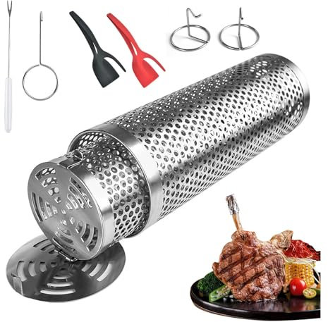 HJXBD888 Plancha Acero Inoxidable Barbacoa, Ccesorios Barbacoa De Obra Barbacoa Redonda, Accesorios para Parrilla Al Aire Libre,Style2