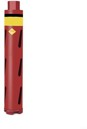 SPORTARC 1 Satz Kernbohrer für Hartstein, Beton, Marmor, Granit, verstellbare Größen (76 x 450 mm)