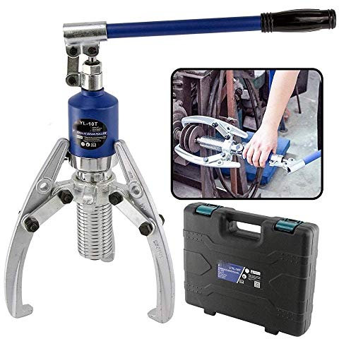 Hydraulic Crimping Pliers 10 Ton Hydraulic Gear Puller Adjustable 3 Jaw Wheel Bearing Pull Separator 3 in 1 Pump Oil Hose Puller Hose Crimping Machine