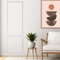 Pangda 1 Set Peel and Stick Wall Molding Kit, Premade Accent Molding Wainscoting Panel for Interior Wall Moulding Decor, Ready to Assemble Wainscoting Accent Panel (54 x 24 in)