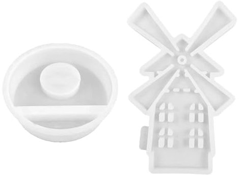 Kerze Basis Gips Form Personalisierte Kerze Form Windmühle Ornament Silikon Form Praktische Schmuck Werkzeug