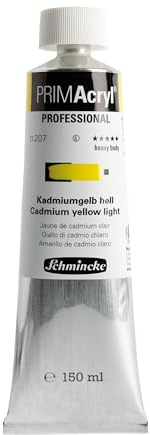 Schmincke PRIMAcryl Professional Kadmiumgelb hell 150 ml Tube, 13 207 019
