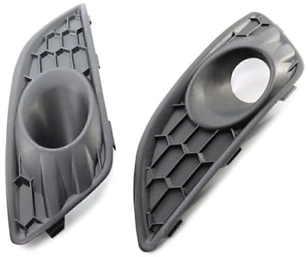 JKAPCYJFHF Coppia di griglie paraurti anteriori e copri fari fendinebbia for Ford Fiesta 2012-2016 2015 2014