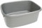 LUCY Unbreakable Rectangular Washing Up Bowl – Large 15-Inch or Small 13-Inch – Durable Multi-Purpose Plastic Basin for Kitchen Sink, Mixing & Organizing (Granite, Large Oblong Bowl 15 inch)