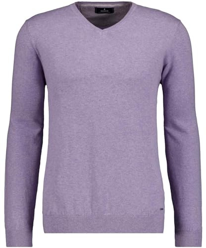 RAGMAN Herren Strickpullover mit V-Ausschnitt, Baumwolle/Kaschmir