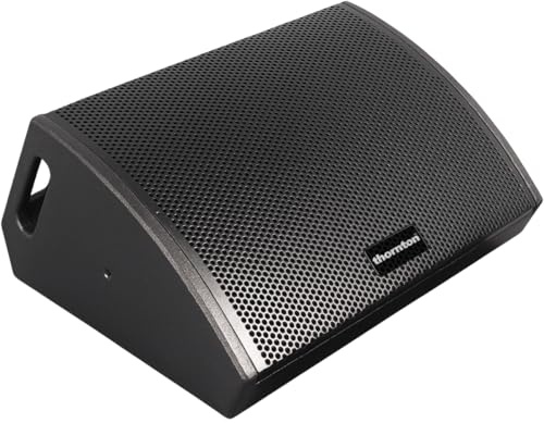Monitor de Escenario Activo Thornton Venice Stage, 250 W RMS Clase D, con 2 woofers de 6”, Driver de 1”, Entrada XLR/Jack, Salida XLR Link, selección de Modo de ecualización, Compatible con Soporte.
