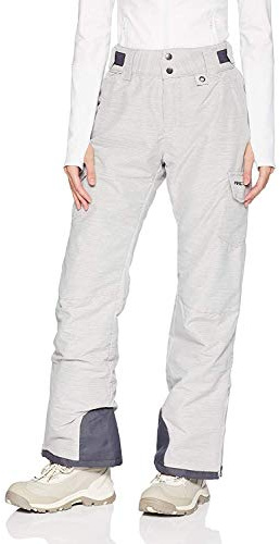 ARCTIX Pantalones Cargo aislados para Deportes de Nieve para Mujer, Color Gris Perla, Entrepierna XS/31