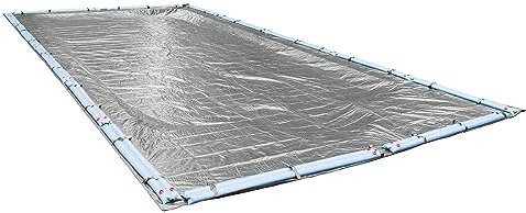 Robelle 552040R-ROB - Copertura per piscina invernale Dura-Guard Silver, 6,1 x 12,2 m