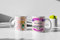 Taza de Desayuno Personalizadas y Divertidas Regalo para Las Hermanas. -Aquí Bebe La Mejor Hermana en el Mundo.- Regalo Original para Mujeres con frase. 350 ml. (Hermana Rubia)