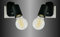 Trango 2er Pack LED Steckerleuchte 11-259 inkl. je 1x 3000K warmweiß LED Leuchtmittel in Schwarz matt *ANNA* Wandleuchte, Leselampe, Küchenlampe, Nachtlicht, Wandlampe, Küchenlampe, Steckerlampe