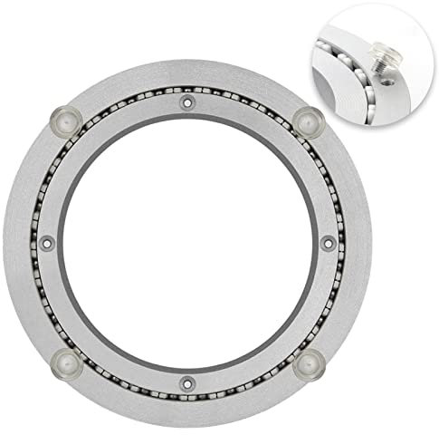 Aluminium Drehkranz Drehlager Drehscheibe 300 400 600 800mm, Lazy Susan Drehteller Anti-Rost Schwerlast Kugellager Drehbar, Tv Drehteller Für Fernseher Drehbeschlag (Size : 20 inches (500mm))