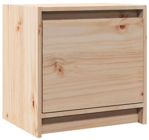 vidaXL Massivholz Kiefer Nachttisch Nachtschrank Nachtkonsole Nachtkommode Schlafzimmer Schrank Kommode Beistelltisch 40x30,5x40cm