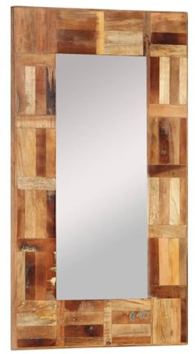 Wandspiegel Altholz Massiv 50x80 cm,337250