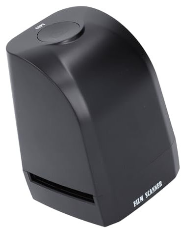 Tragbarer Filmscanner, 35 Mm/1,4 Zoll 135 Mm/5,3 Zoll Digitaler Filmscanner 2400 DPI 4800 DPI, 8 MP USB-Filmscangerät für Filmdias, Konvertieren von Negativen und Dias in