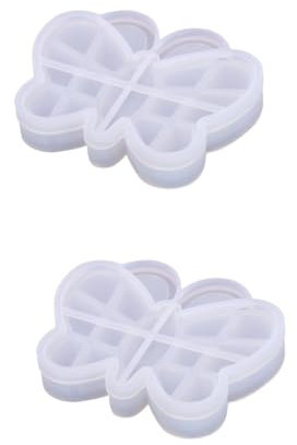 VILLCASE Box Mit 2 Sätzen Form für DIY Schmuckkästchen Silikonform für Schmuckbox Schmuckhalter Form molde de para resina silikonform selber machen Silikon-DIY-Form Weiß