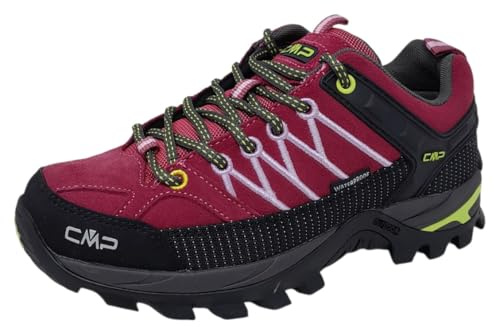 CMP Rigel Low Wmn Trekking Shoes Wp Damen Wanderschuhe, Pfingstrose Apfel 001, 40 EU