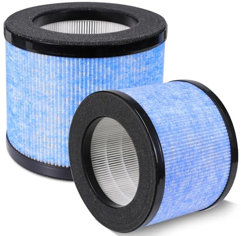 Avamia Air Purifier H14 HEPA Filter Replacement for Air Purifier,True H14 HEPA Air Purifier Filter, 2 Pack