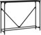 HEFZGDB Konsolentisch Schwarz 102x22,5x75 cm Holzwerkstoff Coffee Table Living Room Wohnzimmertisch Beistelltisch Klein Stubentisch für Speisesaal Balkon Schlafzimmer Wohnbereich