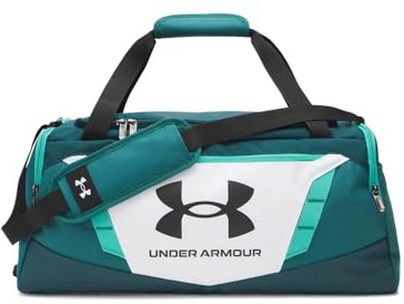 Under Armour Unisex Undeniable 5.0 Small Duffle Bag - White / Arden Green / Black - Small