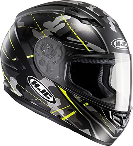HJC Motorradhelm - CS 15 Songtan MC4HSF, Noir/Jaune, Größe M