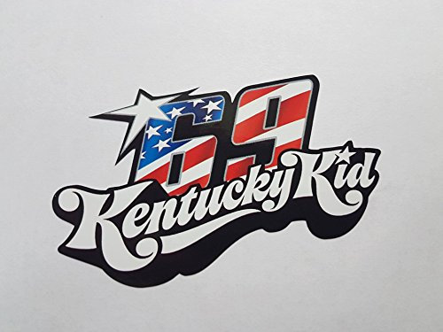 Nicky Hayden 69 Kentucky Kid Weltmeister Aufkleber Sticker Decal Logo Auto Bike Car Helm