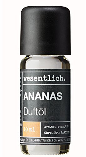 wesentlich. Duftöl Ananas 10ml - feiner Duft für Diffuser und Lampe - als Raumduft oder zur Kerzenherstellung - pure Premium Öle aus Deutschland