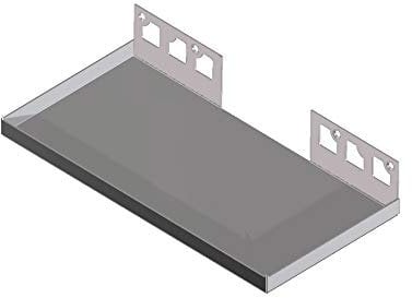 Karl Dahm 1x befliesbare Duschablage zum Einfliesen 300 x 115 mm (rechteckig) I Duschablage ohne Bohren I Duschablage Edelstahl I Duschzubehör & Badzubehör ohne Bohren – Art.12687