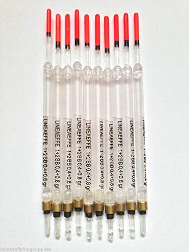 Lineaeffe Neue mit klar Waggler Schwimmer 10 cm, 2BB Karpfen Chub kurz