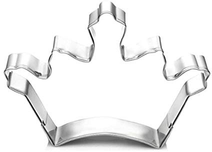 ZDYWY Formine per biscotti a forma di corona di re tiara