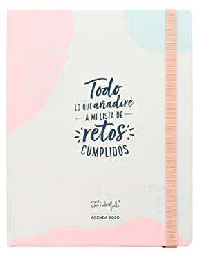 Klassischer Terminkalender 2020, Wochenansicht, alles was ich zu meiner Liste voller Herausforderungen hinzufügen möchte.