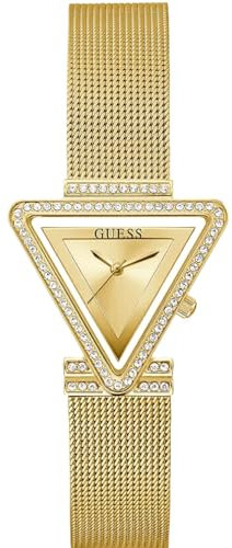GUESS Femmes Analogique Quartz Montre avec Bracelet en Acier Inoxydable GW0508L2