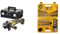 DEWALT - Meuleuse Brushless XR 18V 5Ah Li-Ion - DCG406NT-XJ - Meuleuse sans Fil avec Interrupteur à Palette - Lame Ø125mm - 1000W & Coffret de 100 Pièces de Perçage et Vissage Haute Performance