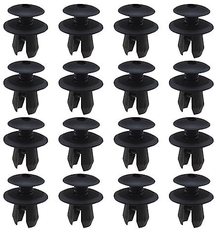 VGOL 50Pcs Trim Panel Lining Clips Replacement 70186729901 701867299 Compatible with VW T4 T5 Car Trim Clamps Door Panel Clips Black
