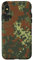 Hülle für iPhone X/XS Flecktarn Camo Camouflage Bundeswehr Militär