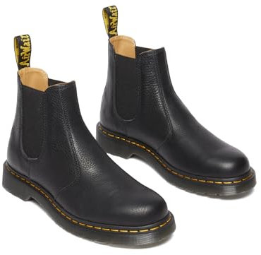 Dr. Martens Herren 2976 Chelsea Boots Leder, Schwarz, 14