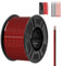 30,48 Meter 2x0,75mm² Lautsprecherkabel/OFC Boxenkabel 2 adrige PVC Litze Elektrischer Draht rot/schwarz for LED Streifen/Lampen/Audio Speaker Kabel/HiFi Cable/Heimwerker/Stereoanlage Meterware