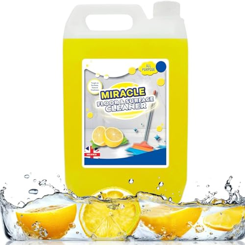 2.5 Litre All Purpose Concentrated Lemon Floor Cleaner | Great On All Surfaces