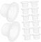 Gatuida 50Pièces Joints Étanchéité Silicone pour Robinet Tuyau Kit de Réparation Étanche Rondelles Flexibles Joints de Plomberie pour Évier Tuyau Eau