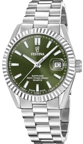 Festina Swiss Made Classic Steel F20084/C Herrenarmbanduhr