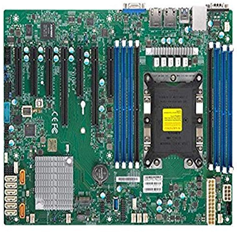 Supermicro X11SPL-F placa base para - Servidor (Intel, 165 W, DDR4-SDRAM, 1600,1866,2133,2400,2666 MHz, 2048 GB, 256 GB)