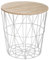 Atmosphera - Couchtisch Kumi grau D 40 cm - Grau