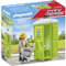 Playmobil 71435 City Life Portable Toilet, City Cleaner Educational Toy, Imaginative Role-Play, PlaySets Suitable for Children Ages 4+