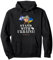 Ukraine Israel Flaggen Dog Tag Zelensky Stand with Ukraine Pullover Hoodie