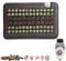 Far Infrared Heating Pad Natural Jade and Tourmaline Heating Mat Flexible Pad for Body Back Pain, Adjustable Temp(60 x 40 cm)