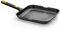 BRA Daily Pro Aluminium Non Stick Grill Pan - Ribbed (28cm). 100% Recycled Aluminium Induction Pans Non-Stick. Grill Pans for Induction Hob, Griddle Teflon Induction Pan.
