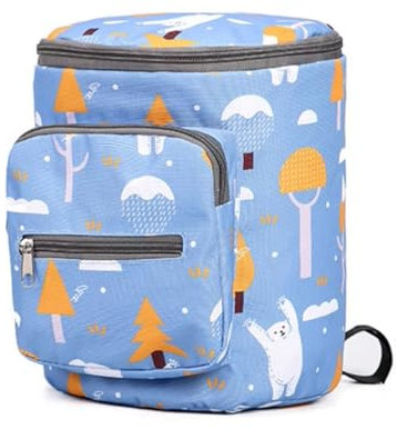 IUDWCG 1 Pcs Isoliertasche Babyflasche, Flaschenwärmer Baby unterwegs, lang anhaltende Isolierung, großes Fassungsvermögen, geeignet für die meisten Flaschen, geeignet für Kinderwagen