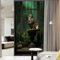 Moderne Eule Buntglas Fensterfolie Vintage Nacht Tier Stehender Vogel Sichtschutz Fensterfolie Nicht klebende Glasfolie Dekorative Statische Frischhaltefolie für Home Office 45 * 60cm