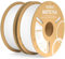 ELEGOO Matte PLA Filament Matte Weiß 2KG, 1.75mm 3D Drucker Filament Maßgenauigkeit +/- 0.02mm, 2 Stück 1kg Kartonspule (2.2lbs) für die meisten FDM 3D Drucker