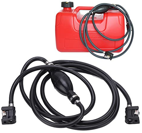 Kit de Connecteurs de Réservoir D'essence pour Moteur de Bateau Hors-Bord, Tuyaux de Conduite de Carburant Hors-Bord Conduite de Carburant et Tube D'huile pour Moteurs Hors-Bord Marins
