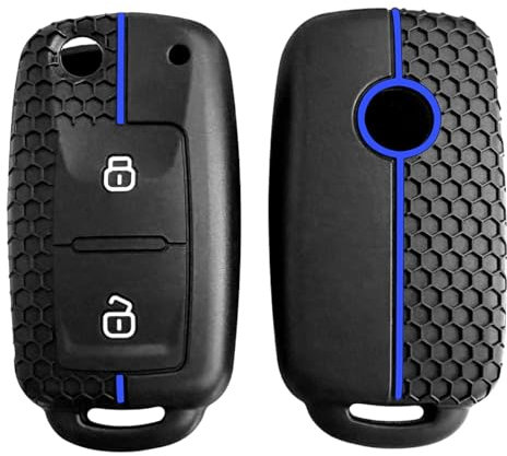 Autoschlüsselabdeckung Für VW T5, Polo, Passat, Volkswagen, Golf 4, 5, 6, Caravelle, Skoda, Fabia, Octavia, Ligier, JS, Seat, Toledo, Schlüsselgehäuse, Zubehör